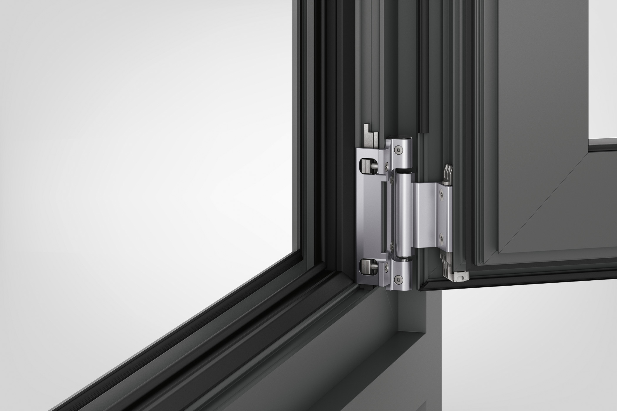 Roto AL - Pernio angular 90/130/160 kg