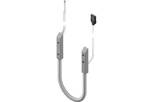 Roto E-Tec Control - Pasacables desmontable con contacto de alarma al vidrio