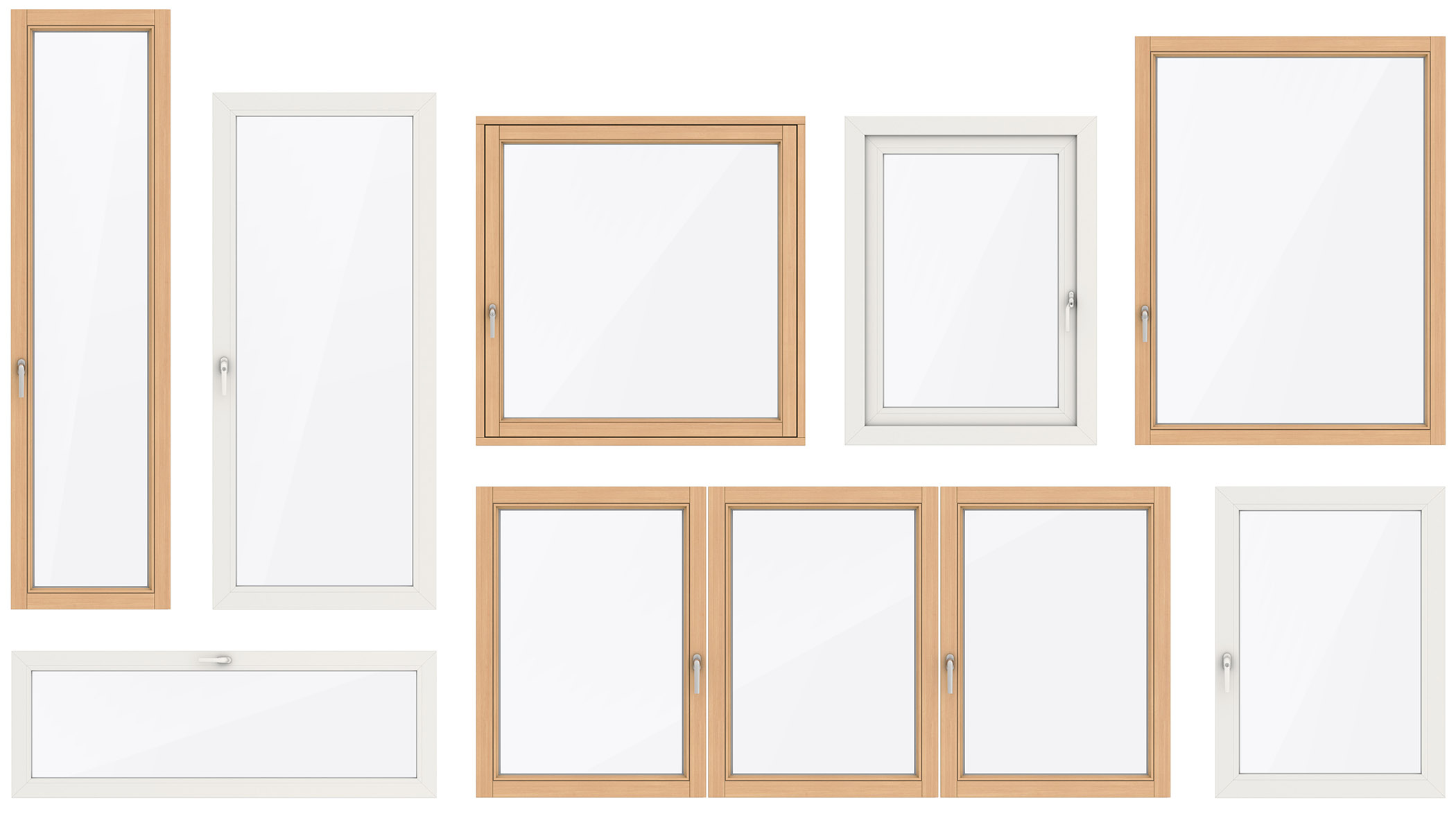 Roto NX | C - Desaparece de forma invisible en una amplia gama de perfiles de ventana, formatos y variantes de diseño: para infinitas posibilidades en la ejecución de ventanas de diseño.